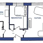 Mai 25-11, 2 Rooms, Free Parking * Παρνού